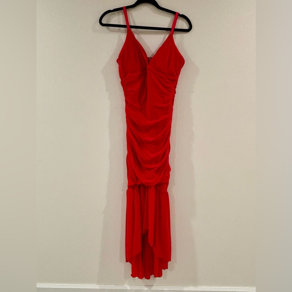 Elegant Red Evening Dress